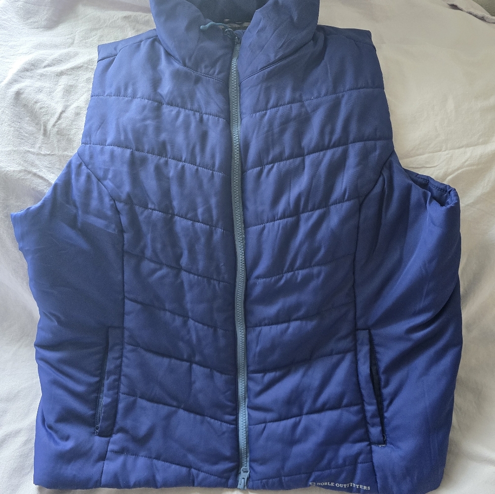 Blue Puffer Vest - Size XXL